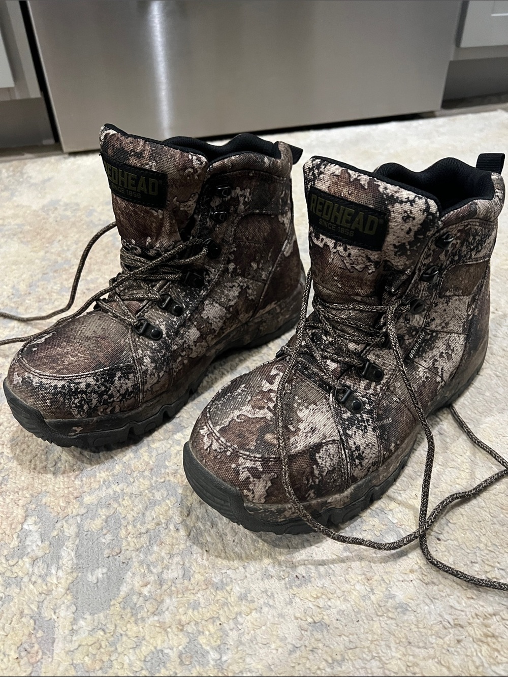 RedHead Brown Camouflage Lace-Up Hunting Boots
